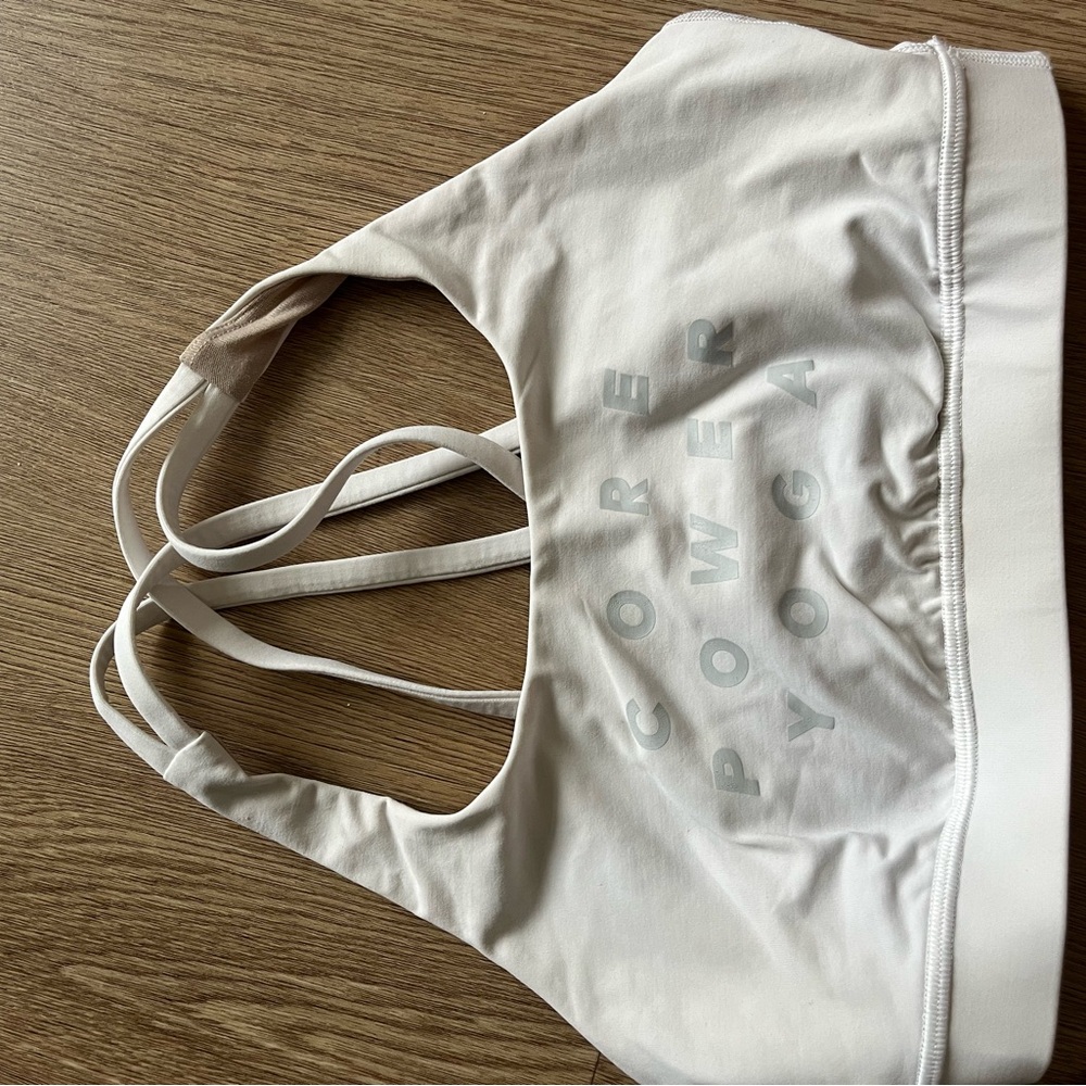 lululemon athletica White Sports Bra